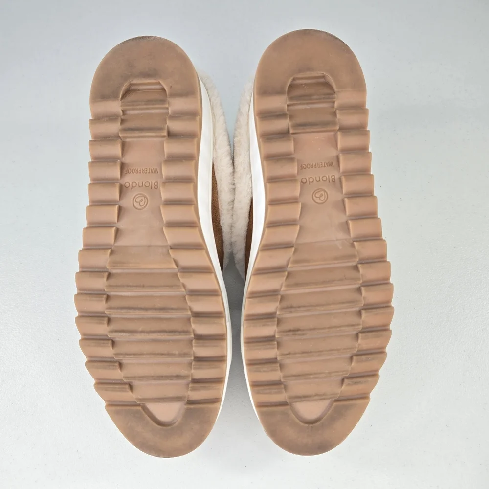 Blondo Suri Waterproof Suede Slip-On Boots Women’s Size 6